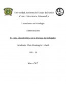 El clima laboral influye en la felicidad del trabajador