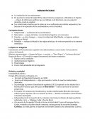 Romanticismo. La exaltación de los sentimientos