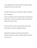 Asunto- Es una familia muy pobre que está pasando por unos tiempos muy difíciles todos en la casa tienen que trabajar, el padre no puede consigue empleo y por eso vende a su hija.