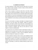 EL COMERCIO ELECTRONICO las ventas online