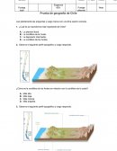 Prueba de geografía de chile