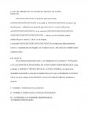 Ejemplo de demanda DE AMPARO