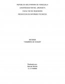 REPUBLICA BOLIVARIANA DE VENEZUELA UNIVERSIDAD RAFAEL URDANETA FACULTAD DE INGENIERIA REDACCION DE INFORMES TECNICOS