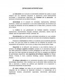 DEFINICIONES INTERPRETADAS