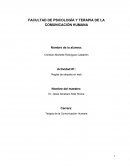 FACULTAD DE PSICOLOGÍA Y TERAPIA DE LA COMUNICACIÓN HUMANA