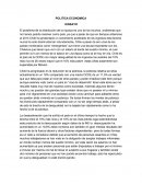 POLITICA ECONOMICA I ENSAYO.