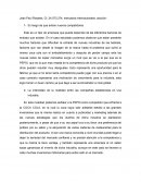 La intensidad de la rivalidad entre las compañías establecidas en una industria.ю