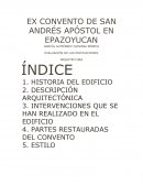 EVALUACIÓN DE LAS EDIFICACIONES ARQUITECTURA