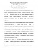 Ensayo sobre documental "De panzazo"