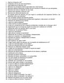 ¿Es aquella parte del derecho civil que regula la constitución del organismo familiar y las relaciones entre sus miembros?