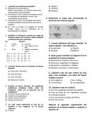 Examen de Historia BLOQUE 4 para cuarto grado