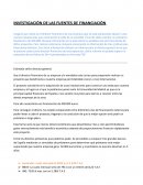 INVESTIGACIÓN DE LAS FUENTES DE FINANCIACIÓN