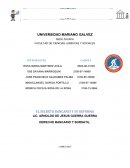 EL SECRETO BANCARIO Y SU REFORMA