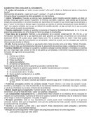 Humanismo. ELEMENTOS PARA ANALIZAR EL ARGUMENTO