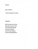 Proyecto Ética y Valores II