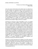 IMAGEN, TERRITORIO Y SU ESTÉTICA
