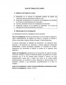 La metodología durante la investigación será la siguiente