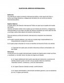 SUJETOS DEL DERECHO INTERNACIONAL. Sujetos Atípicos