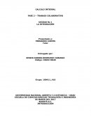 FASE 2 – TRABAJO COLABORATIVO UNIDAD No 1 LA INTEGRACIÓN