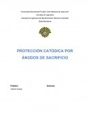 PROTECCIÓN CATÓDICA POR ÁNODOS DE SACRIFICIO