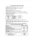 Dosificacion para elaboracion queso cuajada