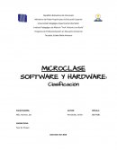 MICROCLASE DE HARDWARE Y SOFTWARE