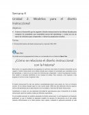 Semana 4 Unidad 2. Modelos para el diseño instruccional