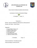 Reporte de laboratorio. METODOLOGIA MATERIALES Y REACTIVOS