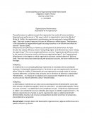 Desempeño organizacional.