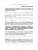 La economia y el hecho economico