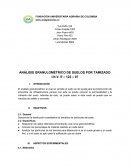 ANÁLISIS GRANULOMÉTRICO DE SUELOS POR TAMIZADO