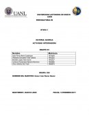 ACTIVIDAD INTEGRADORA “Reacciones químicas y el calentamiento global”