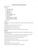 EL RETRATO DEL ARTISTA ADOLESCENTE