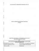 Evaluación sumativa SISTEMA DE EVALUACIÓN