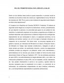 ROL DEL PROMOTOR SOCIAL EN EL ÁREA DE LA SALUD