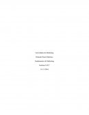 Actividades de Marketing Fundamentos de marketing