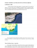 PARAJE Y RESERVA NATURAL DE PUNTA ENTINAS-SABINAR