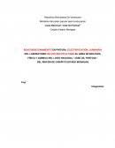 REACONDICIONAMIENTO EN PINTURA, ELECTRIFICACIÓN, LUMINARIA DEL LABORATORIO DE USO MÚLTIPLE PARA EL ÁREA DE BIOLOGÍA, FÍSICA Y QUÍMICA DEL LICEO NACIONAL “JOSÉ GIL FORTOUL”