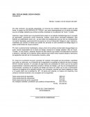 Un ejemplo de renuncia voluntaria y finiquito