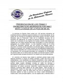 PRESENTACION DE LOS TEMAS Y PROBLEMATICAS ABORDADOS POR AMET ANTE LA DGCyE DE LA PCIA DE BS AS