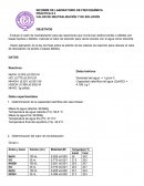El Informe de laboratorio de fisicoquimica Calor de nuetralizacion