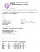 El Informe de laboratorio de fisicoquimica Calor de nuetralizacion