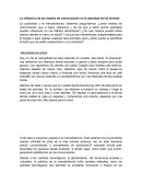 Ensayo La influencia de los medios de comunicación en la obesidad de los jóvenes