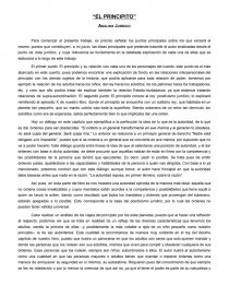 ANALISIS JURIDICO DEL PRINCIPITO.. Página 1