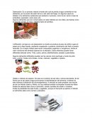 Conservación de alimentos.