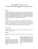 El Uso del mechero y ensayo a la llama