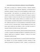 La Norma Nacional para Ordenamiento y Manejo de Cuencas Hidrográficas