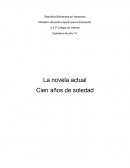 Tema La novela actual 100 años de soledad