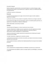 Concepto De lenguaje. Practica. Página 1