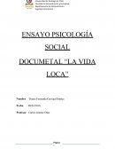 Ensayo la vida loca
